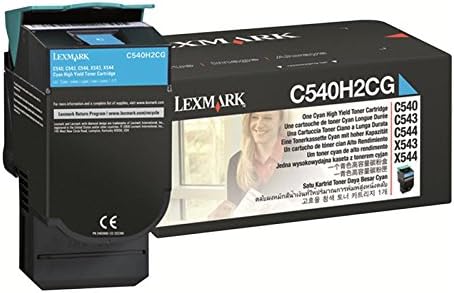 Lexmark C540H2CG Висок Капацитет Синозелена Тонер Кертриџ