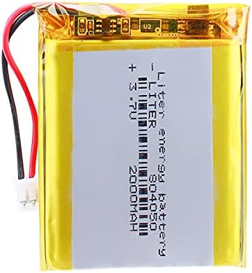 Литар energybattery 3.7 V Lipo Батеријата 2000mAh Литиум јонска Полимер Батерија 804050 Литиум Полимер ion Батерија со JST Конектор