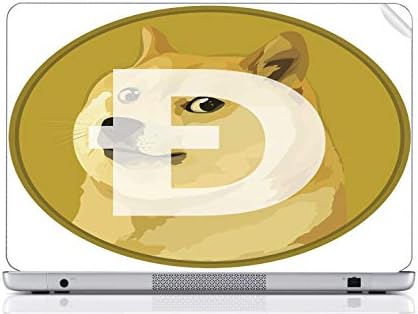 MWCustoms Лаптоп Винил Decal Налепница на Кожата Печати Dogecoin се вклопува Chromebook 14-x010nr
