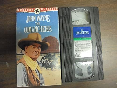 Користи VHS Филм Компатибилен со Џон Вејн Го Comancheros