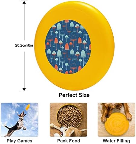 Летаат Печурки Круг Куче Frisbees Летечки Диск Играчки за Обука Спорт Храната Сад