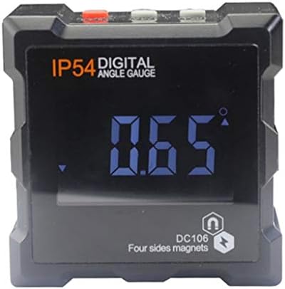 XJJZS Електронски Protractor Дигитални Inclinometer 0-360 Степен IP54 Дигитални Bevel Кутија Агол Мерач Метар Магнети База на Мерење Алатка
