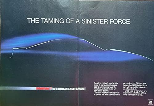 Списанието се Печати Ад: 1983 Pontiac Firebird Транс СумПовеќето Аеродинамичен Производство Автомобил, ВоКротењето на Злобна Сили.